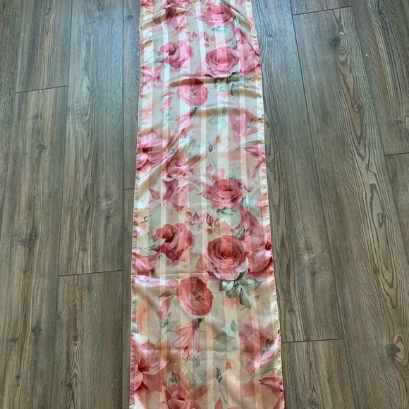 Floral Sheer Scarf - Picture 3 of 5